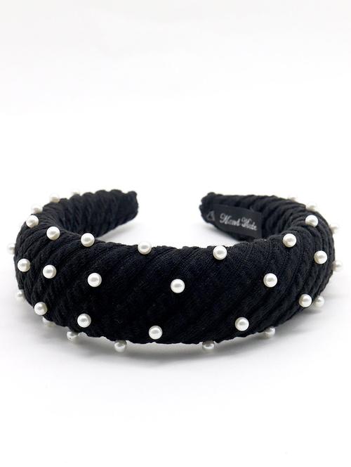 odette black soft feel hair band - 17863159 - Very Small Image - 1