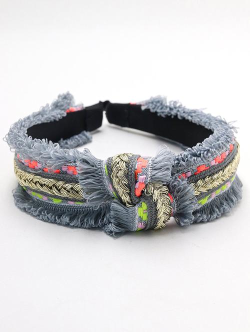 grey metal hairband - 17863199 - Very Small Image - 1