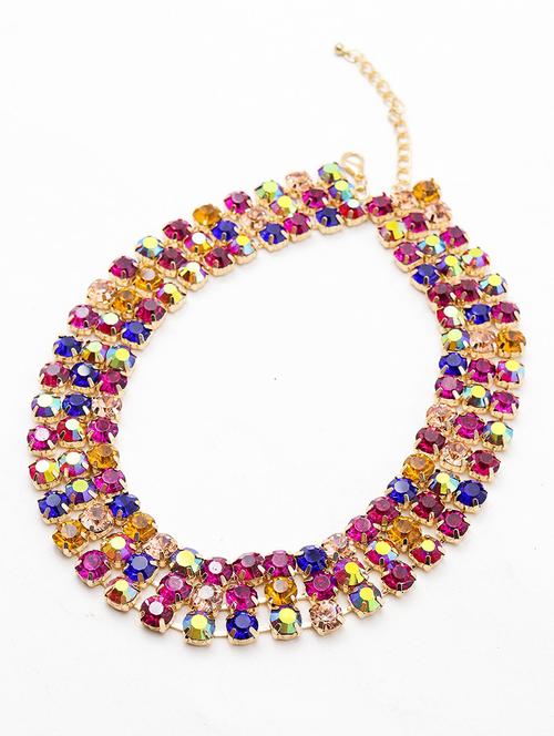odette multi-coloured flexible necklace - 17863496 - Very Small Image - 1