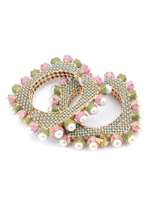 multi colored metal bangle bracelet - 17863685 - Very Small Image - 1