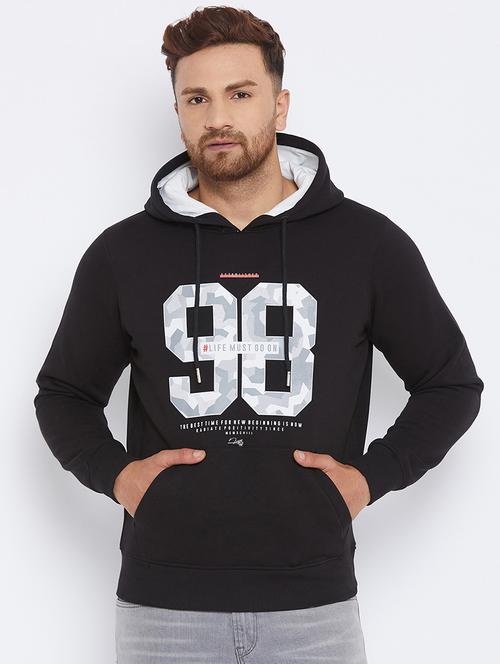 black printed sweatshirt - 17865911 - Very Small Image - 1