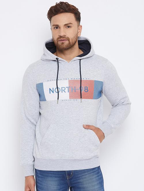 grey printed sweatshirt - 17865948 - Very Small Image - 1