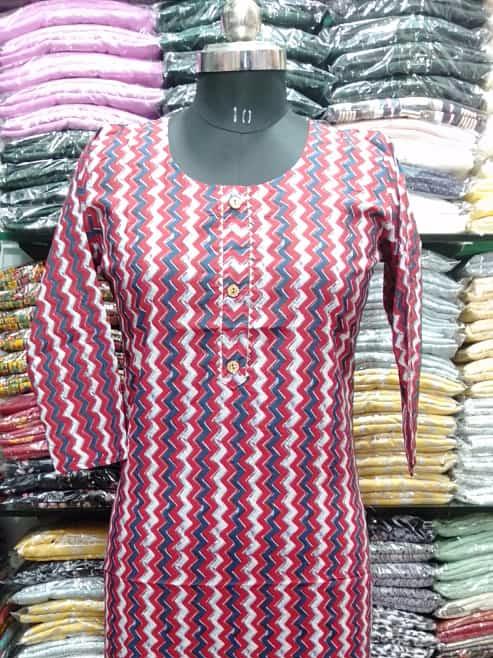 multi colored cotton kurta - 17866965 - Very Small Image - 1