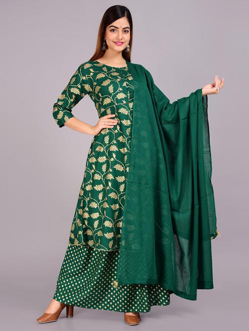 foil print suit set - 17868752 - Very Small Image - 1