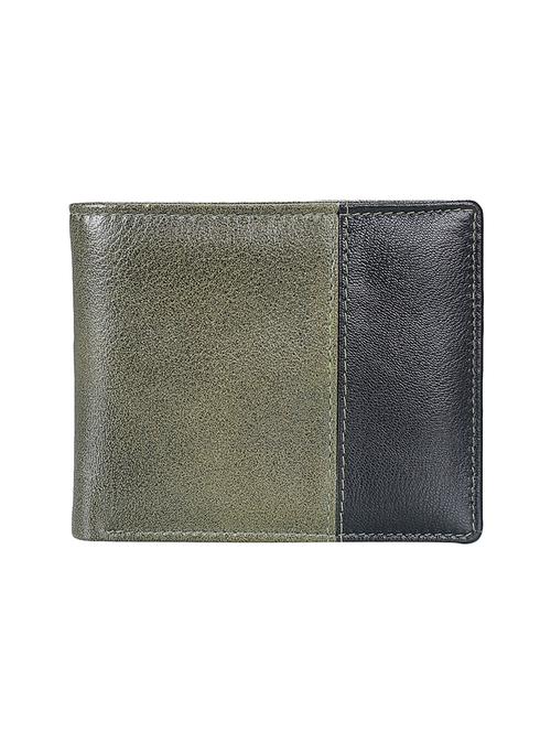 olive leatherette wallet - 17869179 - Very Small Image - 1