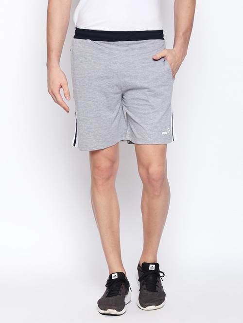grey side taped shorts - 17869293 - Very Small Image - 1