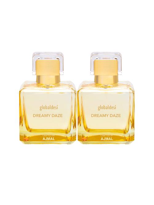 global desi dreamy daze pack of 2 eau de parfum 100ml for women crafted by ajmal + 2 parfum testers - 17869308 - Very Small Image - 1