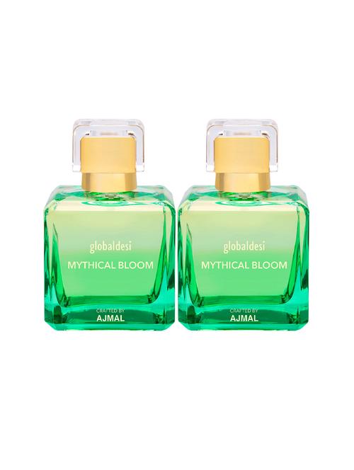 global mythical bloom pack of 2 eau de parfum 50ml for women crafted by ajmal + 2 parfum testers - 17869329 - Very Small Image - 1