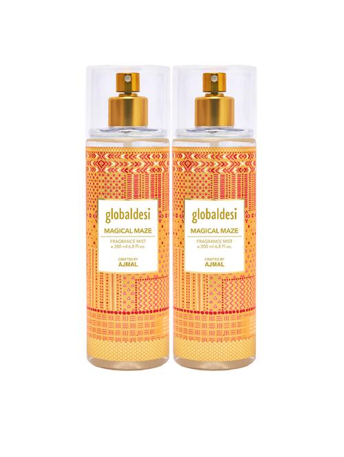 global desi 2 magical maze 200ml each for women crafted by ajmal + 2 parfum testers - 17869330 - Very Small Image - 1