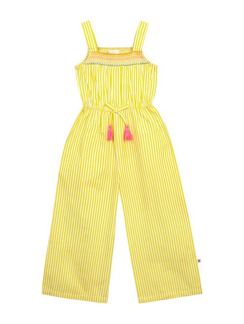 yellow striped full length jump suit - 17870358 - Very Small Image - 1