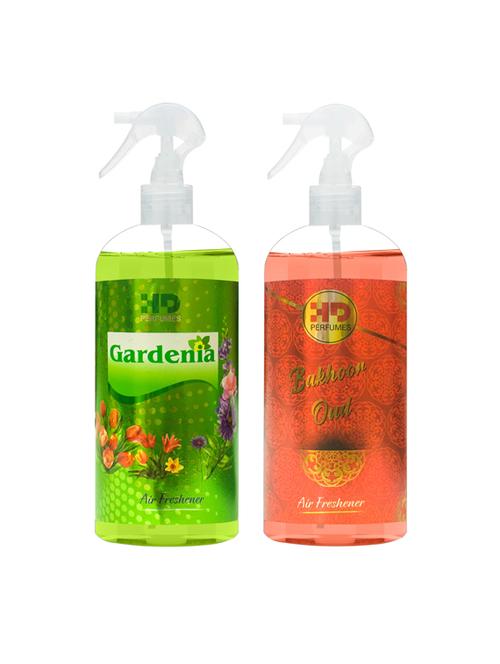 hd gardenia and bakhoor oud refreshing room freshener spray 300 ml pack of 2 - 17870749 - Very Small Image - 1