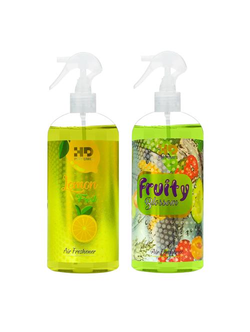 hd lemon fresh and fruity blossom refreshing room freshener spray 300 ml pack of 2 - 17870760 - Very Small Image - 1