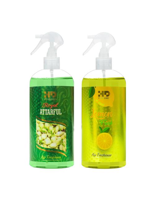 hd royal attarful and lemon fresh refreshing room freshener spray 300 ml pack of 2 - 17870782 - Very Small Image - 1