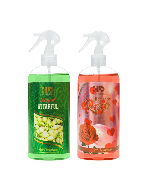 hd royal attarful and romance rose refreshing room freshener spray 300 ml pack of 2 - 17870784 - Very Small Image - 1