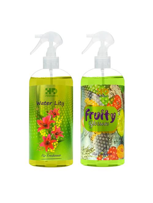 hd water lity and fruity blossom refreshing room freshener spray 300 ml pack of 5 - 17870796 - Very Small Image - 1