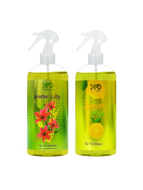 hd water lity and lemon fresh refreshing room freshener spray 300 ml pack of 6 - 17870797 - Very Small Image - 1