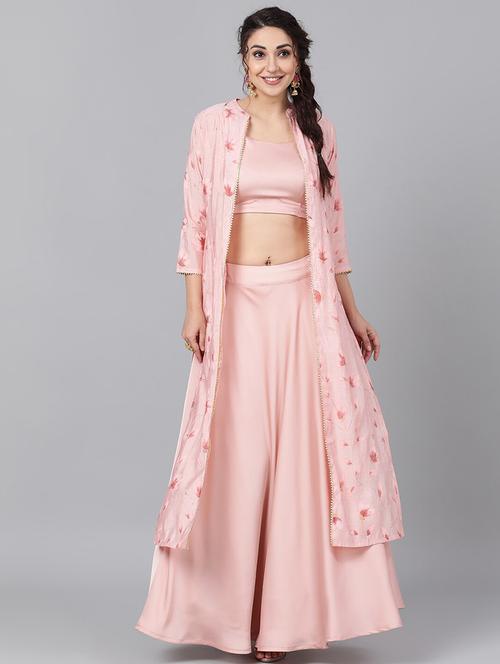 pink printed fusion set - 17871084 - Very Small Image - 1