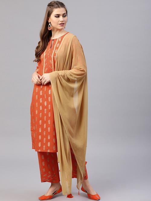 printed suit set - 17871225 - Very Small Image - 1