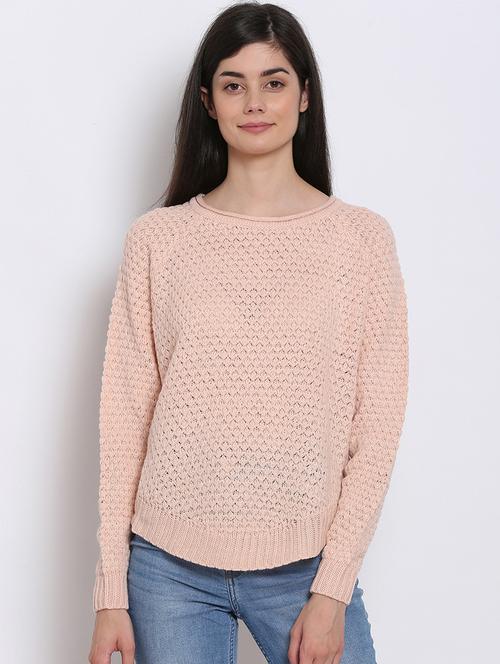 round neck printed pullover - 17871243 - Very Small Image - 1