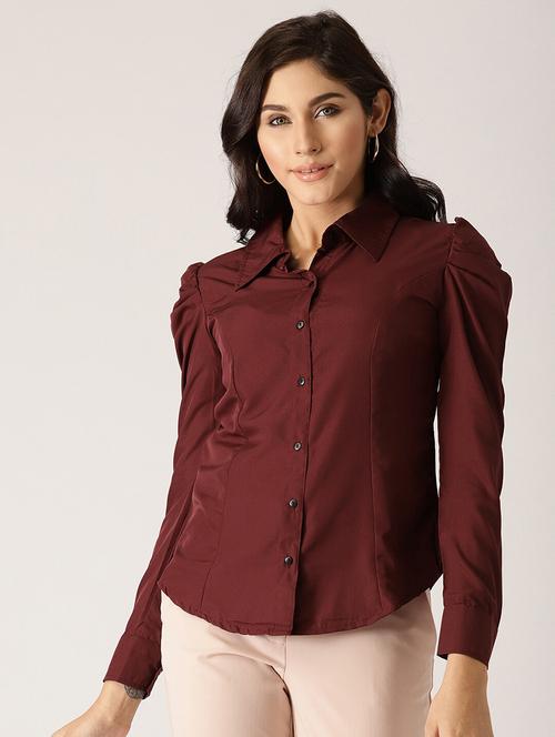 long sleeved solid shirt - 17871620 - Very Small Image - 1