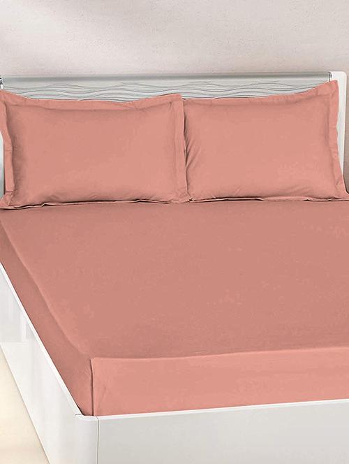 orange cotton bedsheet - 17871893 - Very Small Image - 1