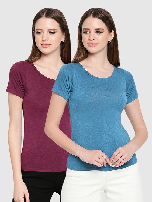 set of 2 round neck t-shirt - 17872063 - Very Small Image - 1