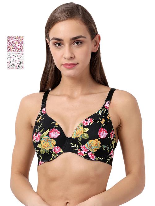 set of 2 printed t-shirt bra - 17872608 - Very Small Image - 1