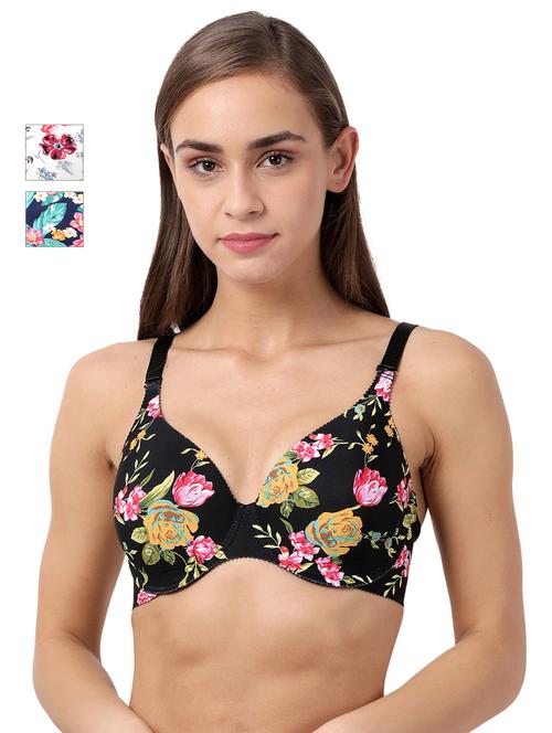 set of 2 printed t-shirt bra - 17872616 - Very Small Image - 1