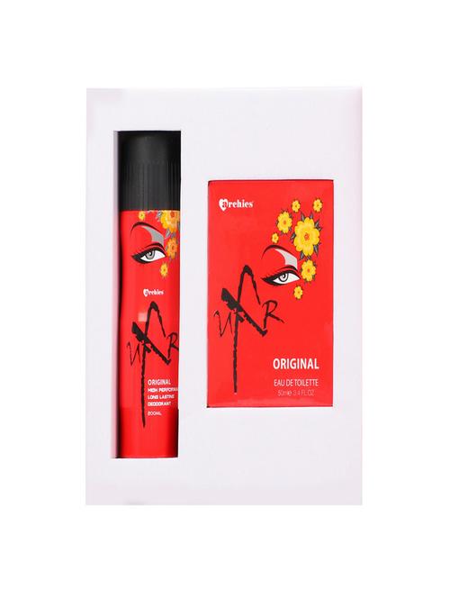 uxr parfum red original50 ml & uxr deo red original 200 ml - 17873623 - Very Small Image - 1