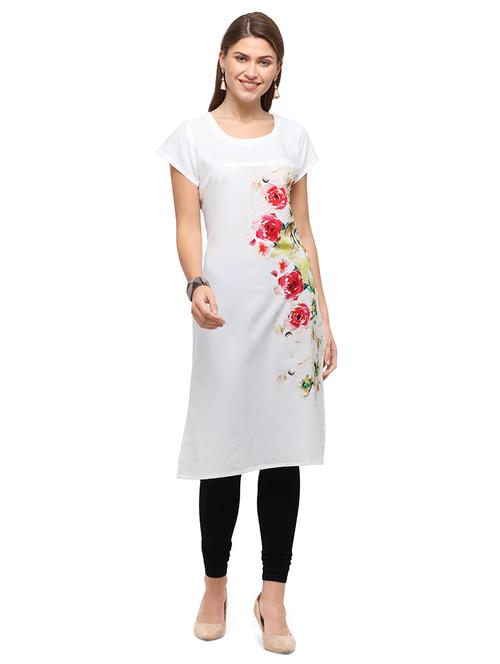floral straight kurta - 17873899 - Very Small Image - 1