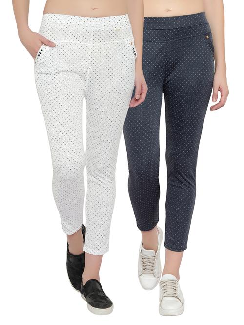 set of 2 flat front trousers trouser - 17874171 - Very Small Image - 1