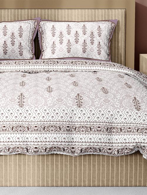 amer double bedsheet set super king size 100% premium cotton multi colour - 17874972 - Very Small Image - 1