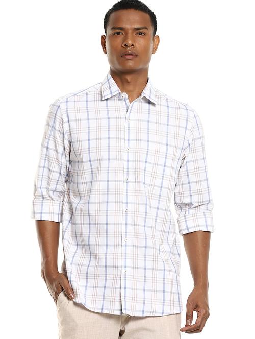 mens checks formal shirt - 17876116 - Very Small Image - 1