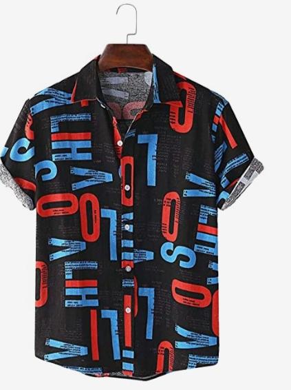 casual printed shirt for men - 17876220 - Very Small Image - 1