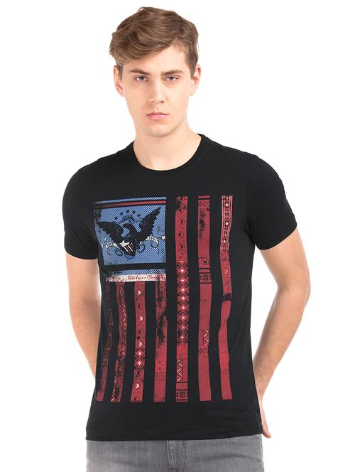 black printed t-shirt - 17876508 - Very Small Image - 1