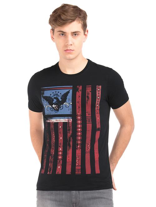 black printed t-shirt - 17876681 - Very Small Image - 1