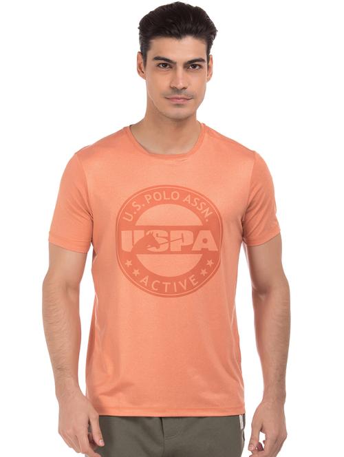 orange printed t-shirt - 17876719 - Very Small Image - 1
