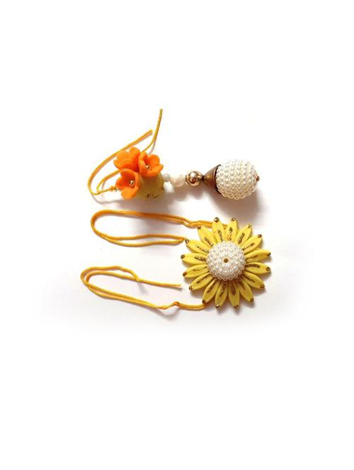 multi colored nylon thread rakhi - 17882100 - Very Small Image - 1