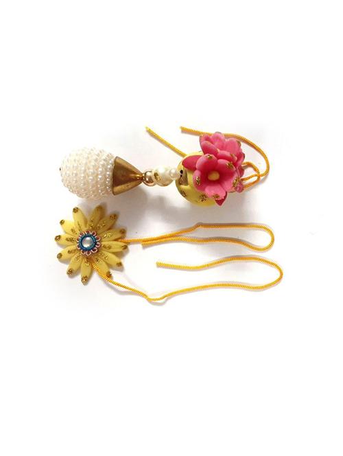 multi colored nylon thread rakhi - 17882104 - Very Small Image - 1
