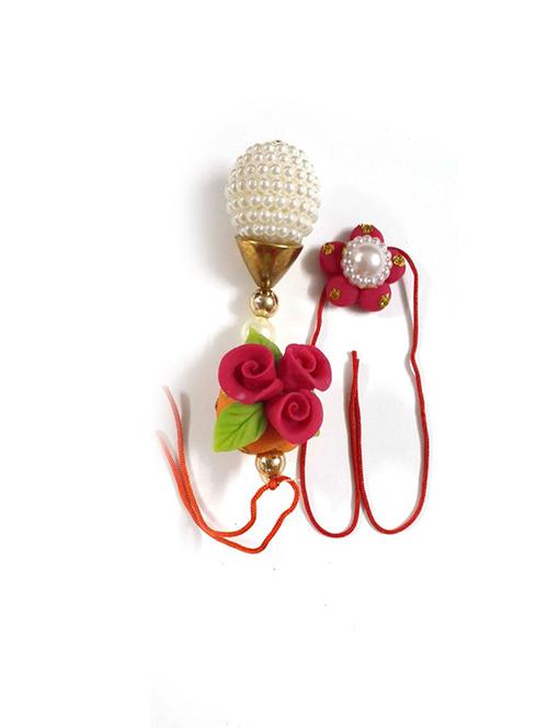 multi colored nylon thread rakhi - 17882116 - Very Small Image - 1