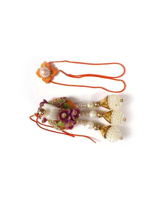 multi colored nylon thread rakhi - 17882117 - Very Small Image - 1
