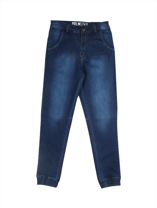 blue washed denim jean - 17886760 - Very Small Image - 1