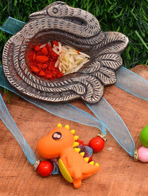multi colored null rakhi set - 17887189 - Very Small Image - 1