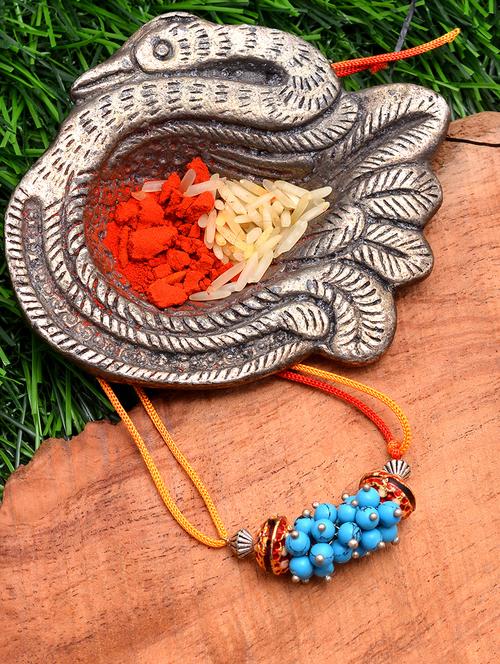 multi colored null rakhi set - 17887194 - Very Small Image - 1