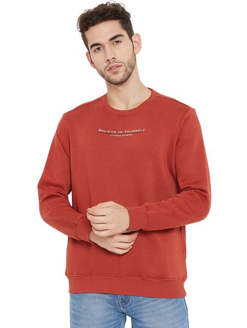 rust solid sweatshirt - 17887350 - Very Small Image - 1