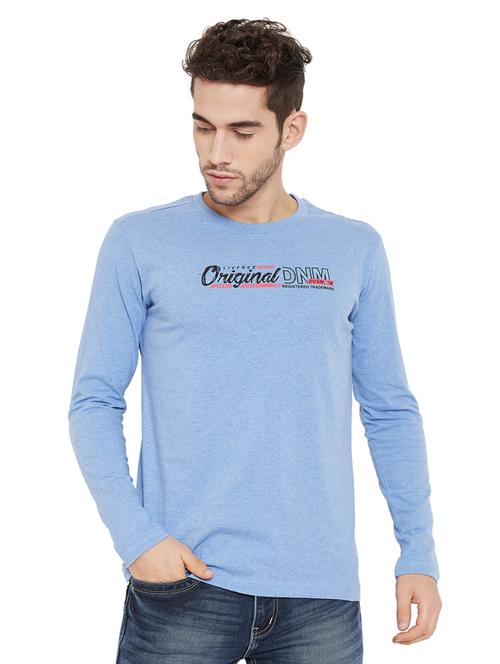 blue printed t-shirt - 17887363 - Very Small Image - 1