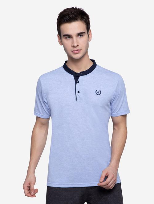 light blue solid t-shirt - 17887409 - Very Small Image - 1