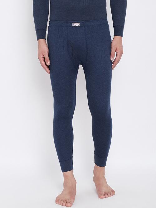 navy blue striped thermal bottom - 17887415 - Very Small Image - 1