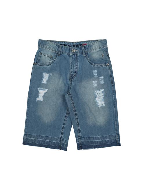 blue denim shorts - 17887466 - Very Small Image - 1