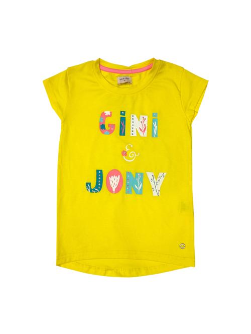 yellow printed regular top - 17887720 - Very Small Image - 1